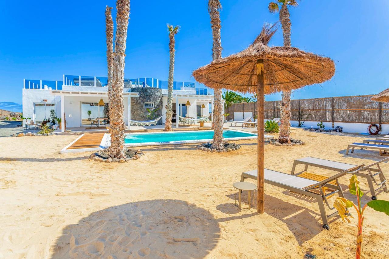 Boutique Beach Villa By Lanzarote Retreats - Private Pool - 1 Min Walk To Sea Pool Charco del Palo Ngoại thất bức ảnh